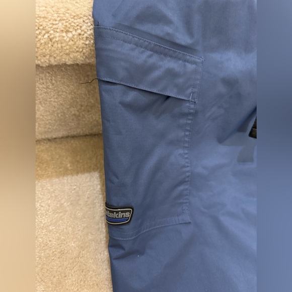 Wetskins Lightweight 2 Piece Rain Suit Waterproof Jacket & Pants Navy Blue - Picture 4 of 17